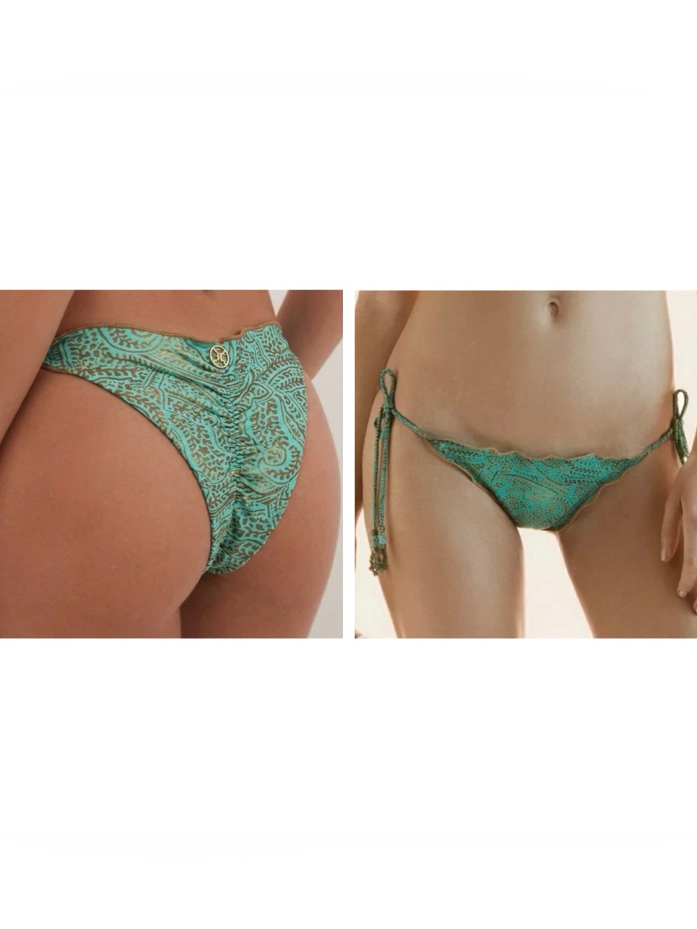 NWT ViX Paula Hermanny bikini bottoms Size XS